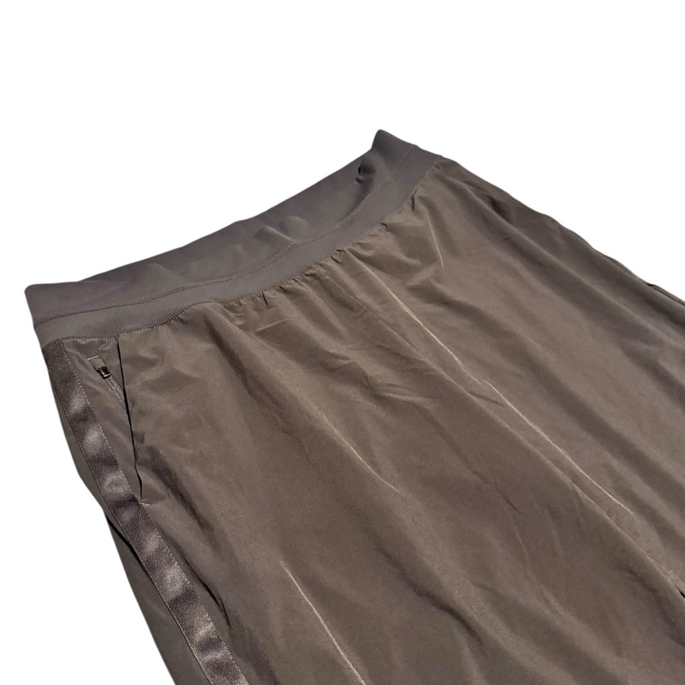 Athleta Nolita Ankle Cropped Tapered Pant Slim Casual Athleisure Brown Size 20 - Picture 5 of 6